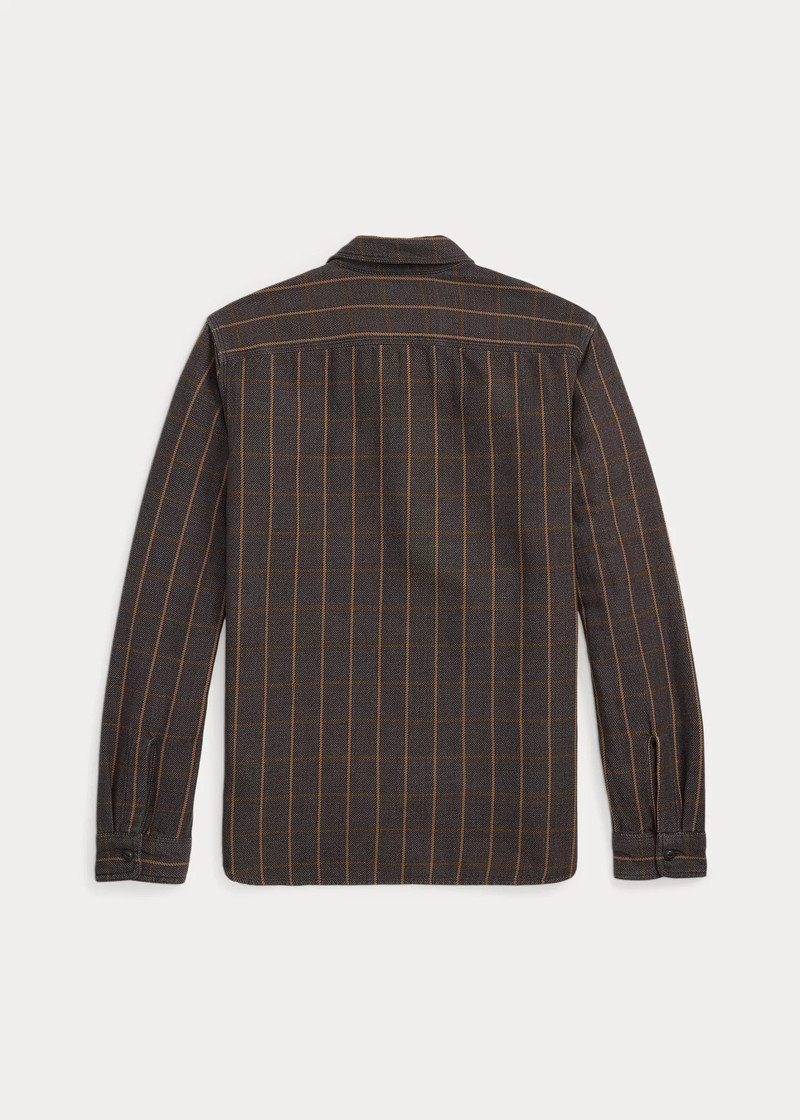 RRL by Ralph Lauren Plaid Twill Workshirt outlook
