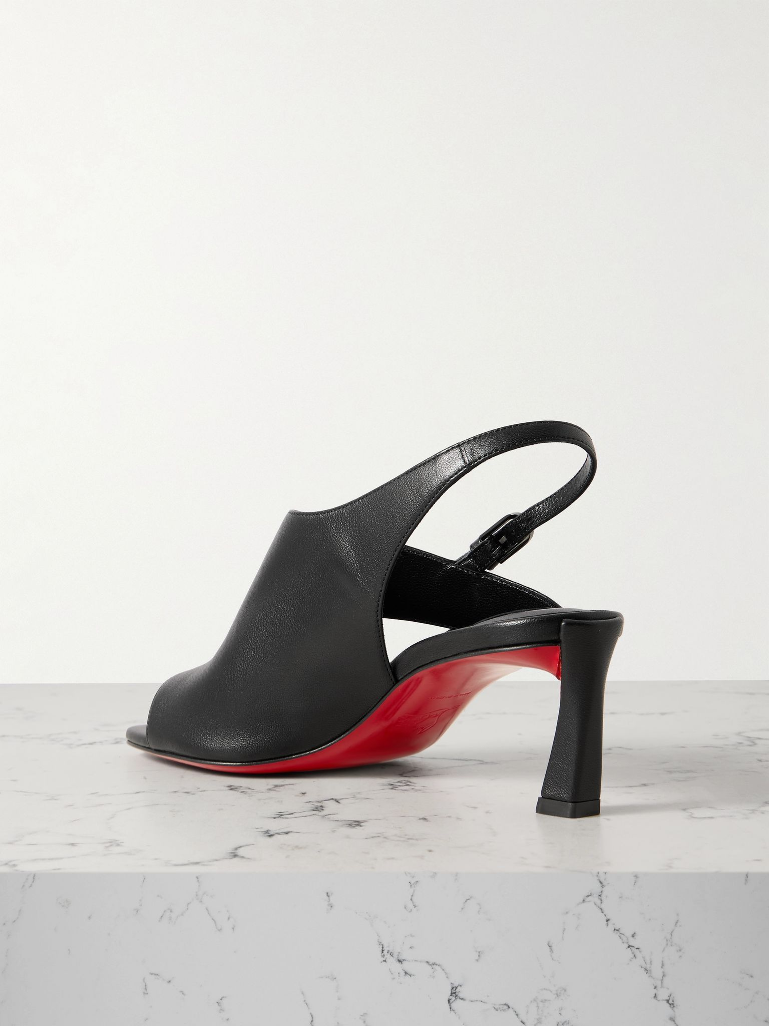 Viva Condora 55 leather slingback sandals Black - 3