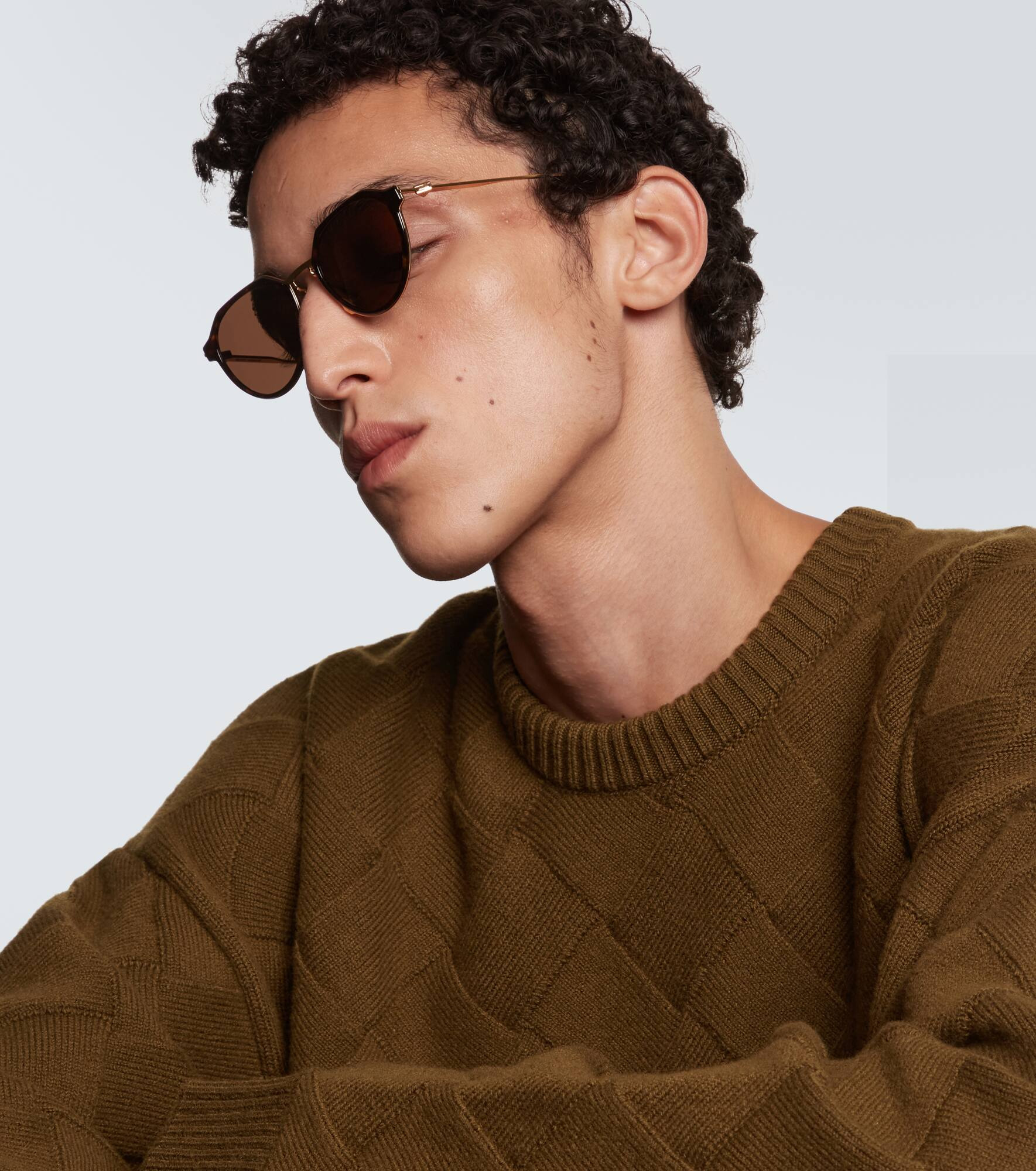 Panthos round sunglasses - 2