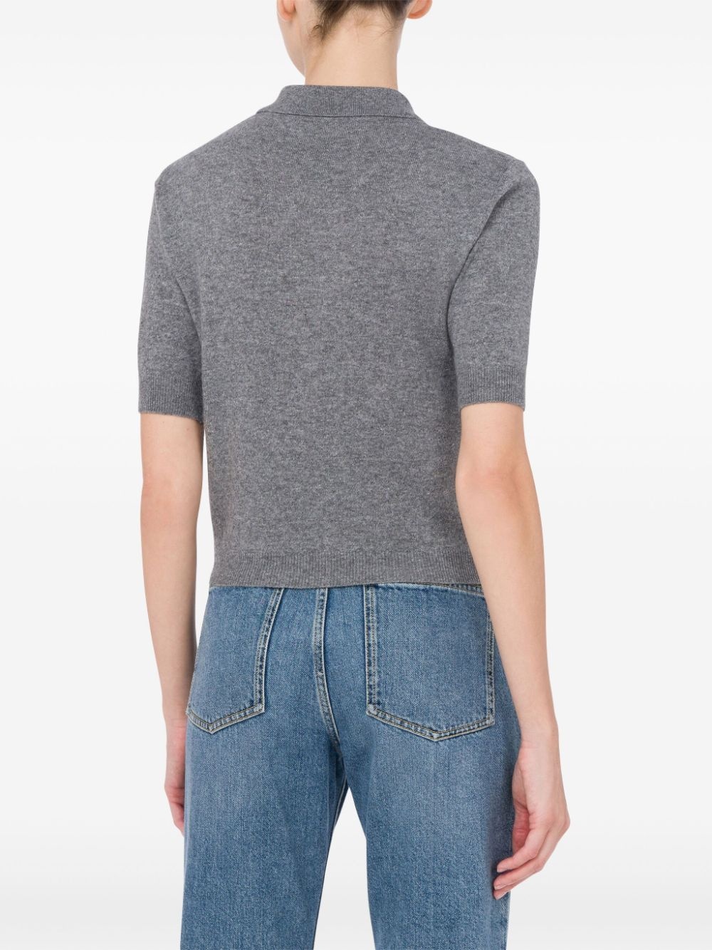 embroidered polo shirt - 3