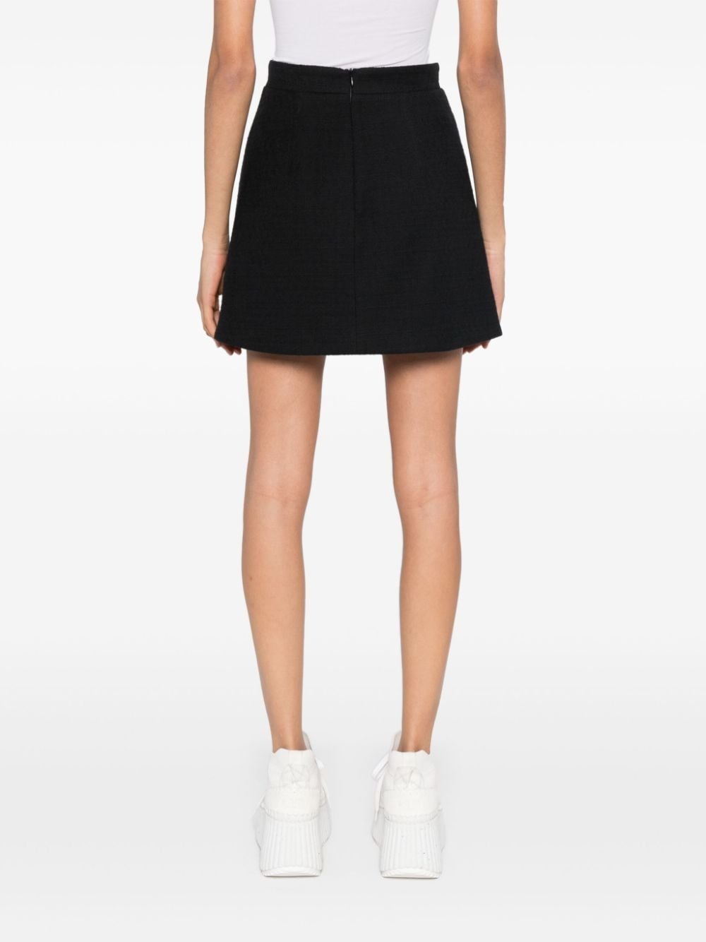 tweed mini skirt - 4