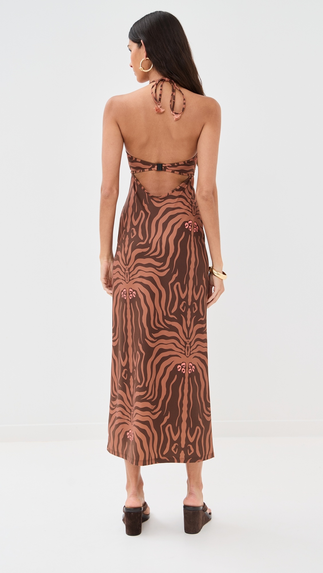 Jungle Palms Midi Dress - 3