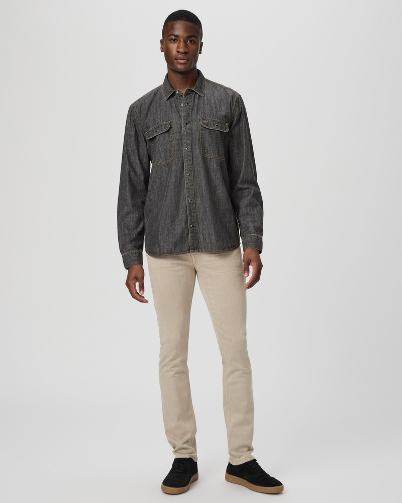 PAIGE Transcend Federal 34" Slim Straight Jean outlook