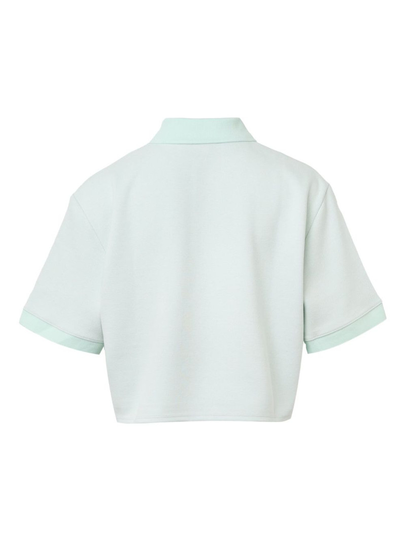 We11done logo-embroidered polo top outlook