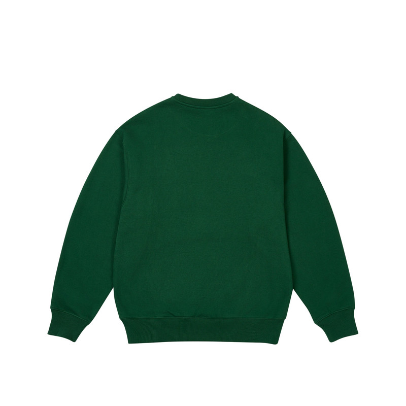 PALACE PALACE OUTDOORS CREW RACEY GREEN outlook