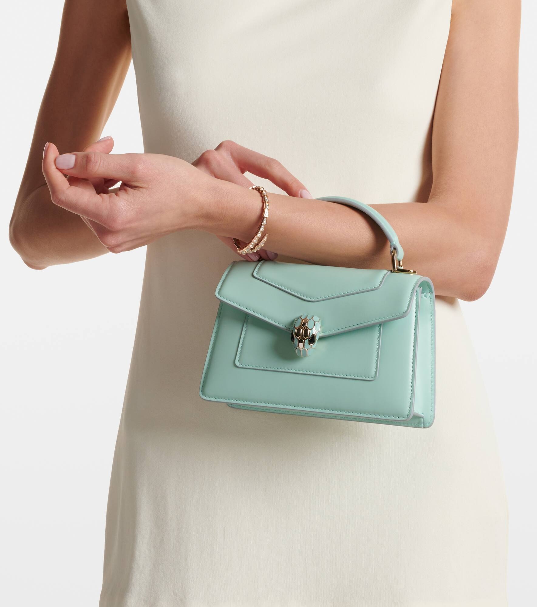 Serpenti Forever leather tote bag - 2