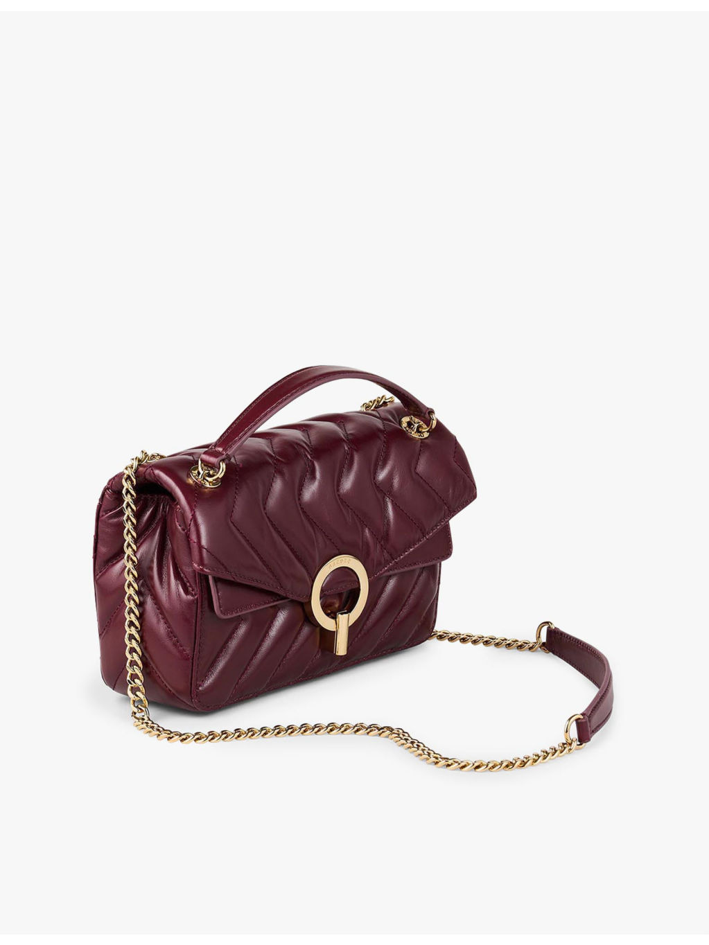 YZA Small leather shoulder bag - 5