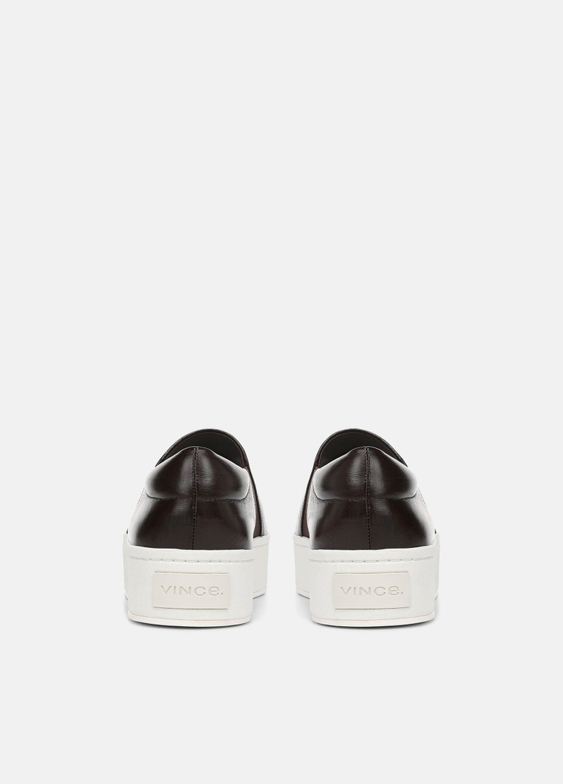 Vince Warren Leather Sneaker outlook