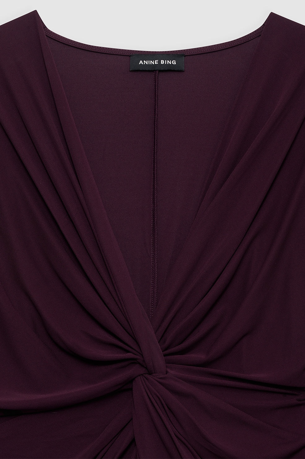 Mathilde Dress - Bordeaux - 4
