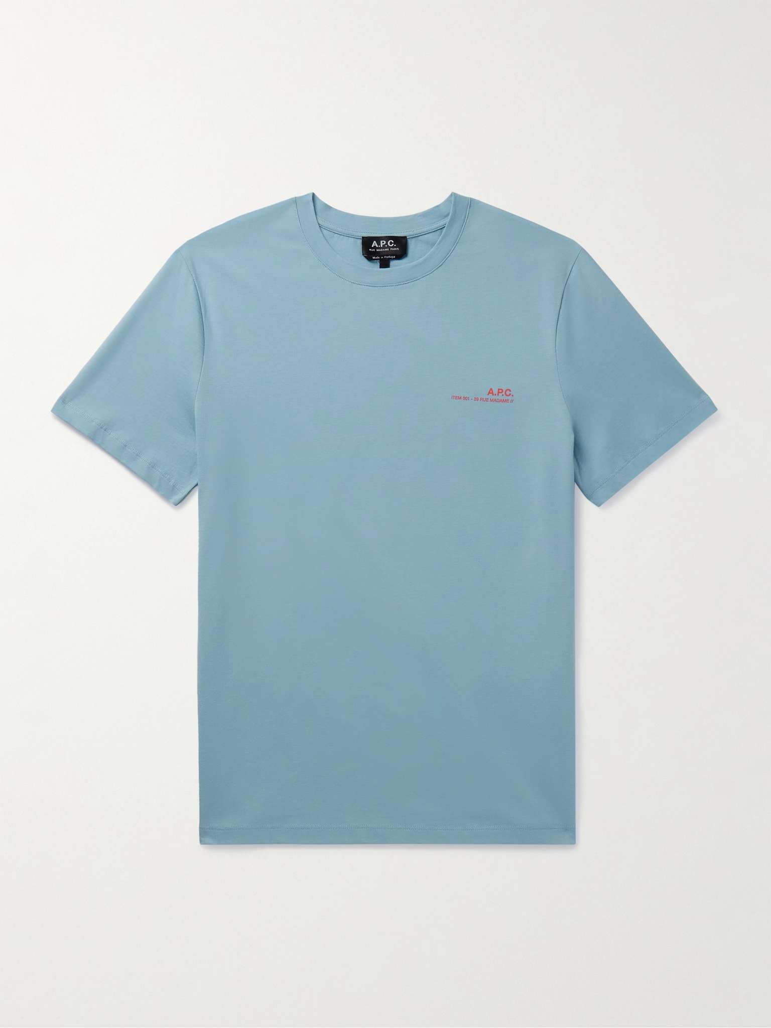 Item Logo-Print Cotton-Jersey T-Shirt - 1