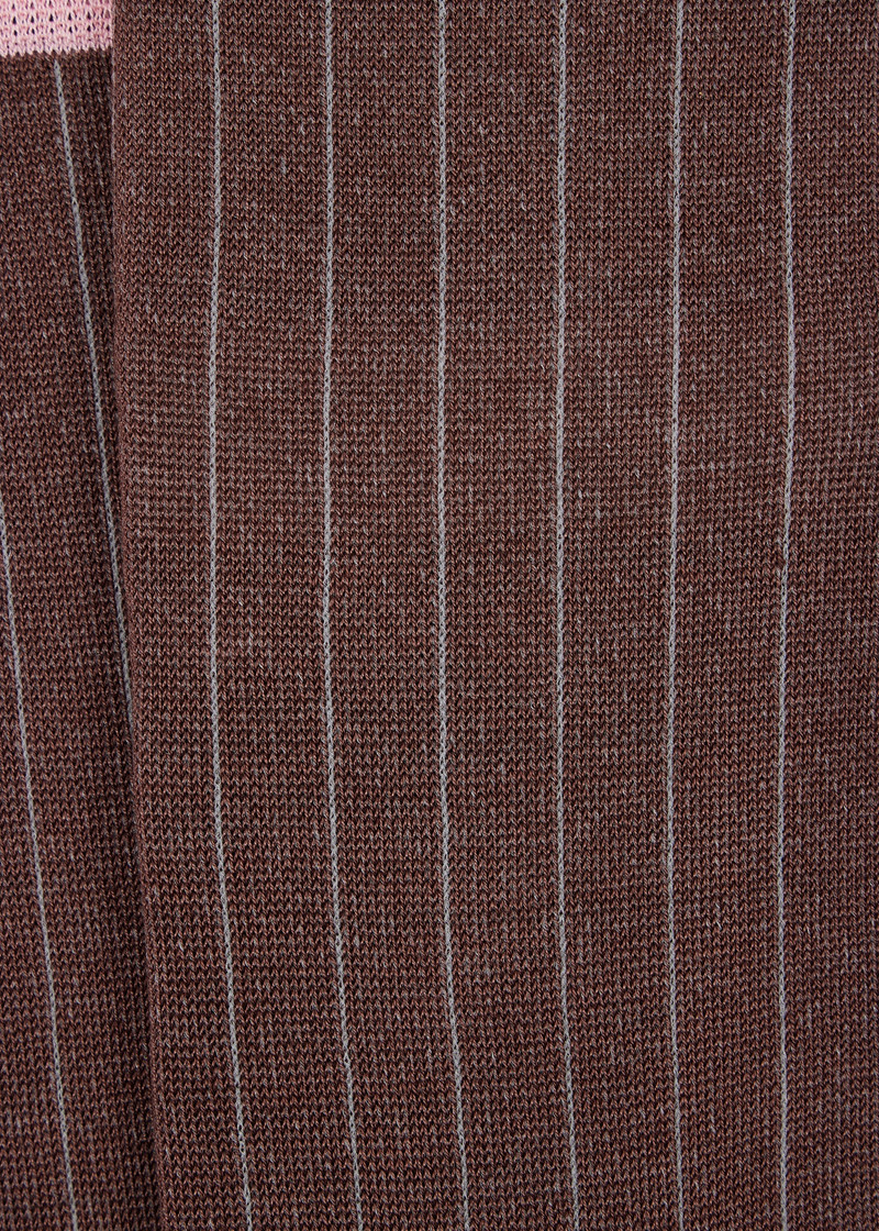 Paul Smith Brown Colour-Block Socks outlook