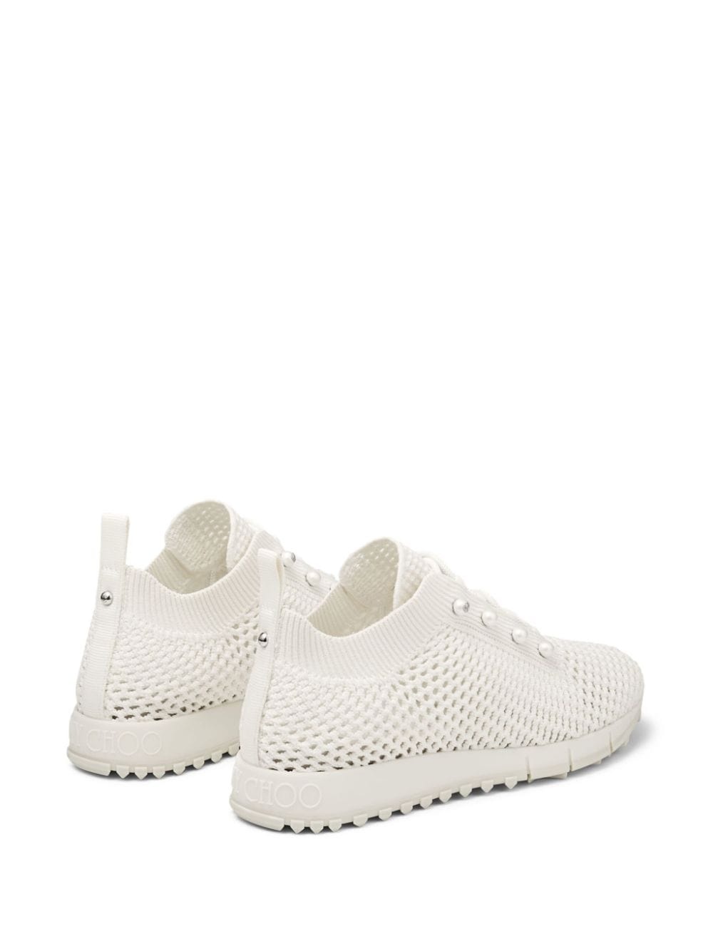 Veles pearl-embellished sneakers - 3