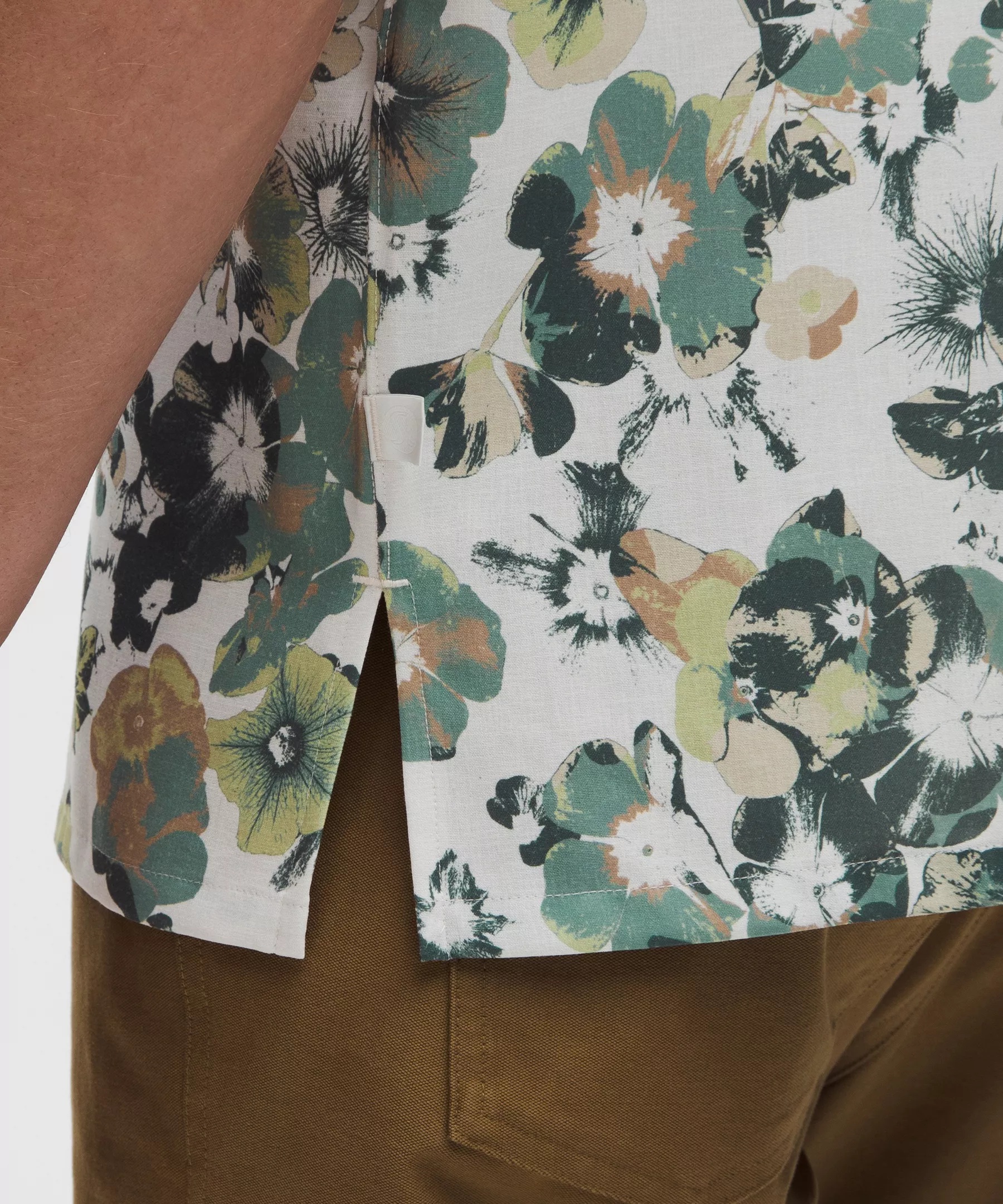 Lightweight Camp Collar Button-Up Shirt - 5