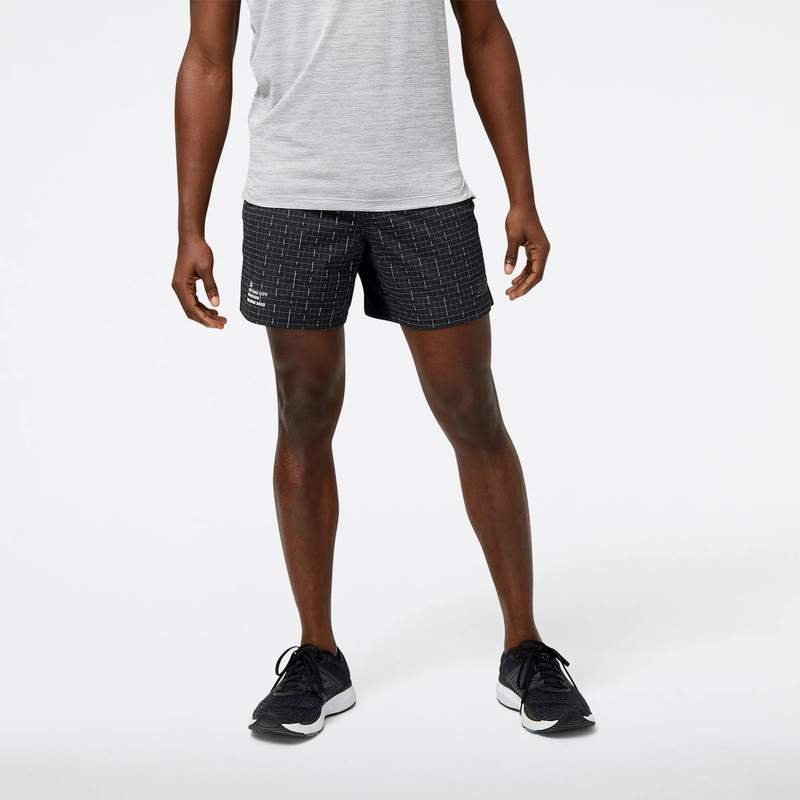 NYC Marathon Training Impact Run Luminous 6 Inch Short - 1