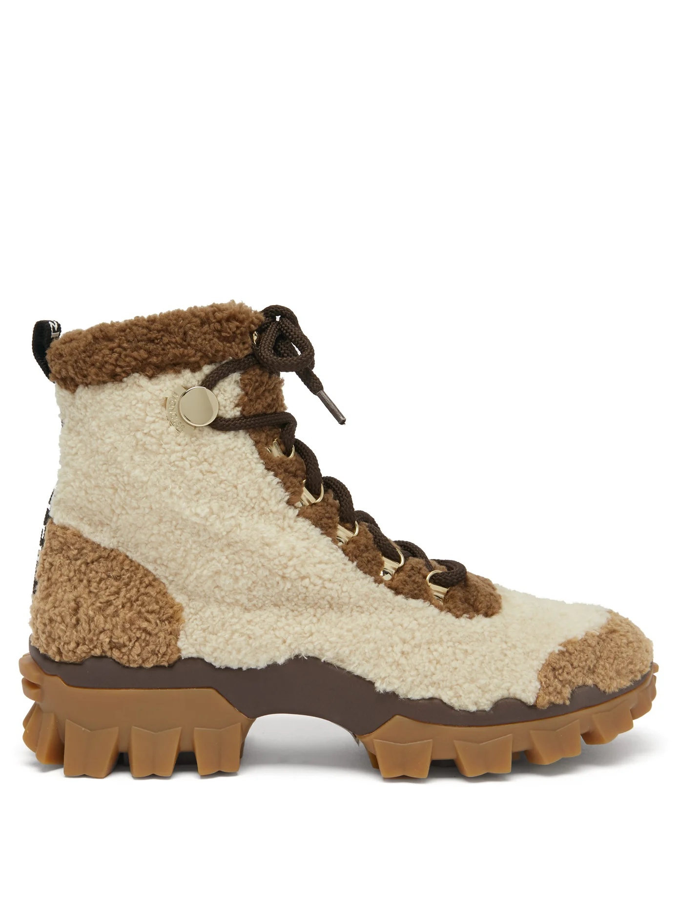 Helis faux-shearling hiking boots - 1