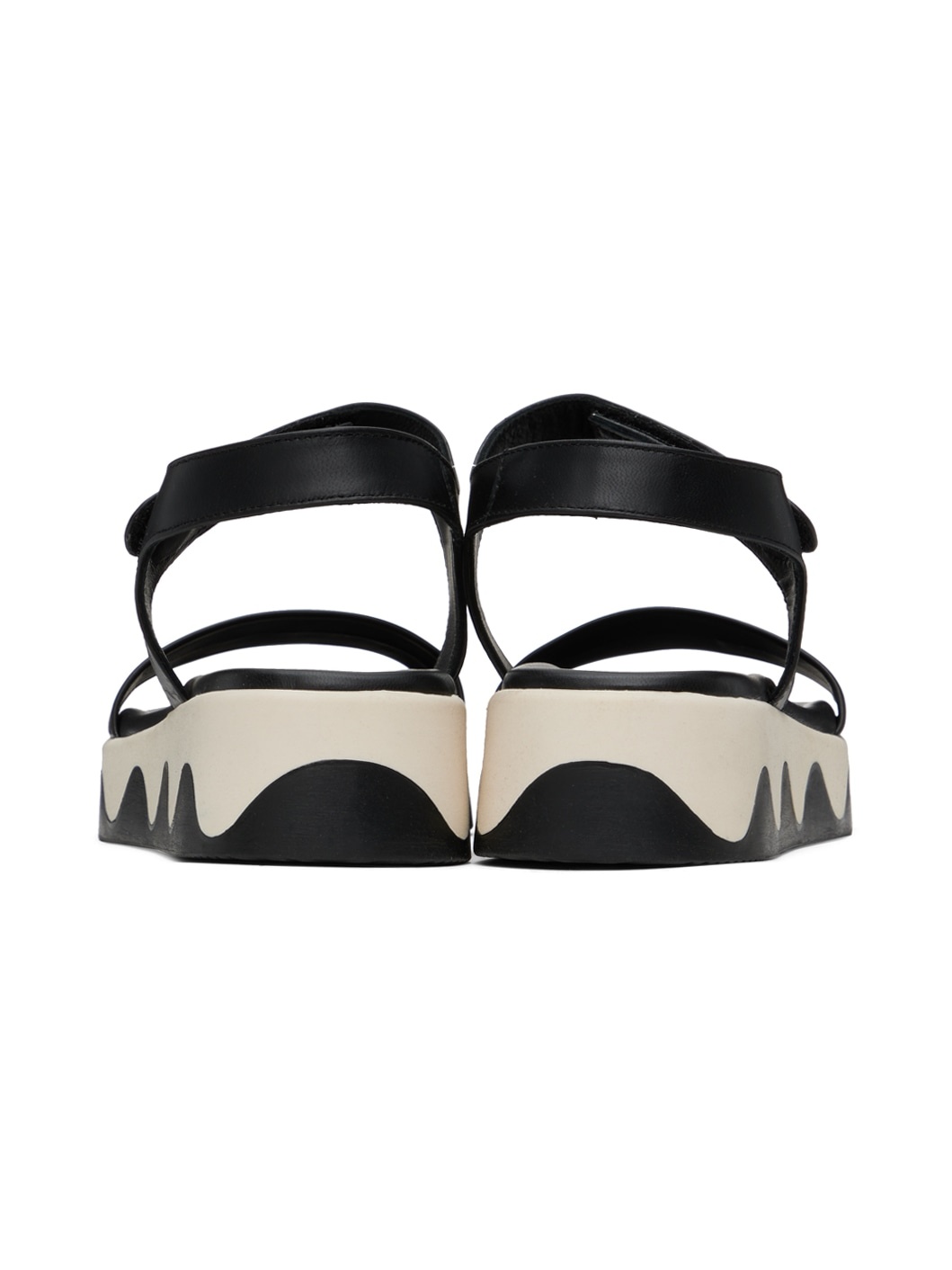 Black Salamina Sandals - 3