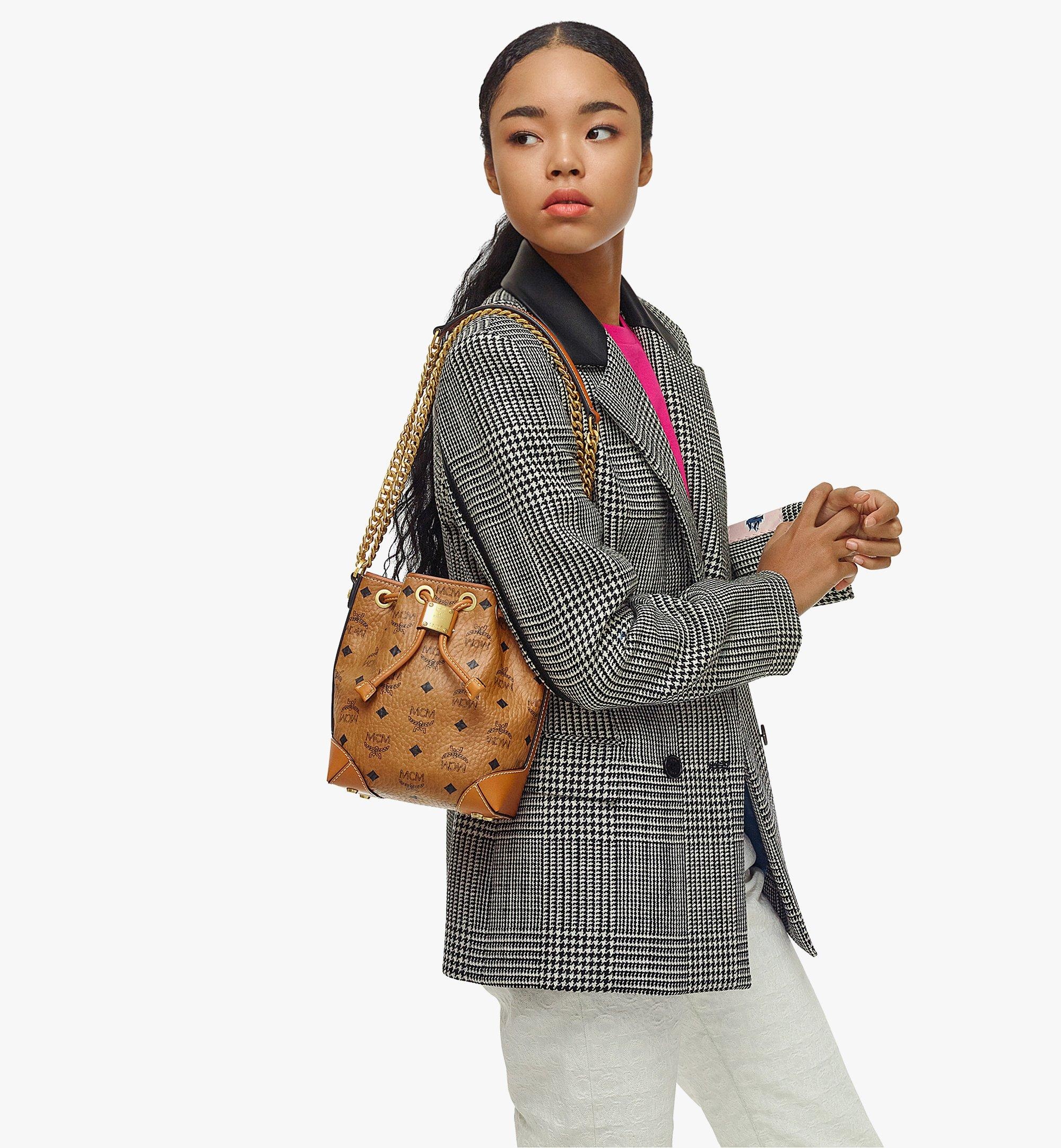 Klassik Drawstring Bag in Visetos - 6