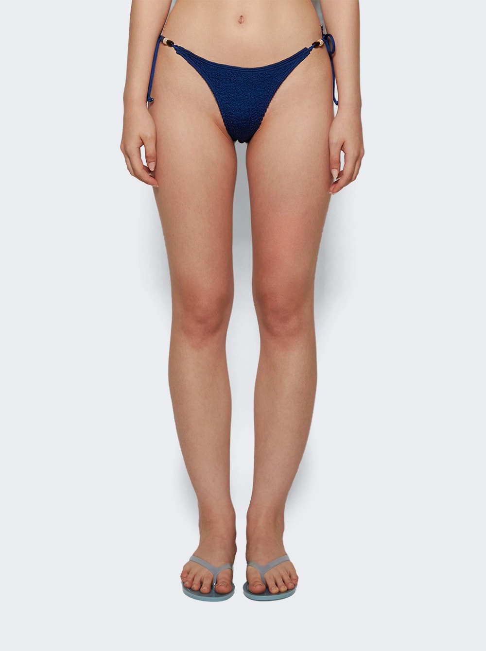 Beaded Tie Side Vista Brief Midnight Shimmer - 2