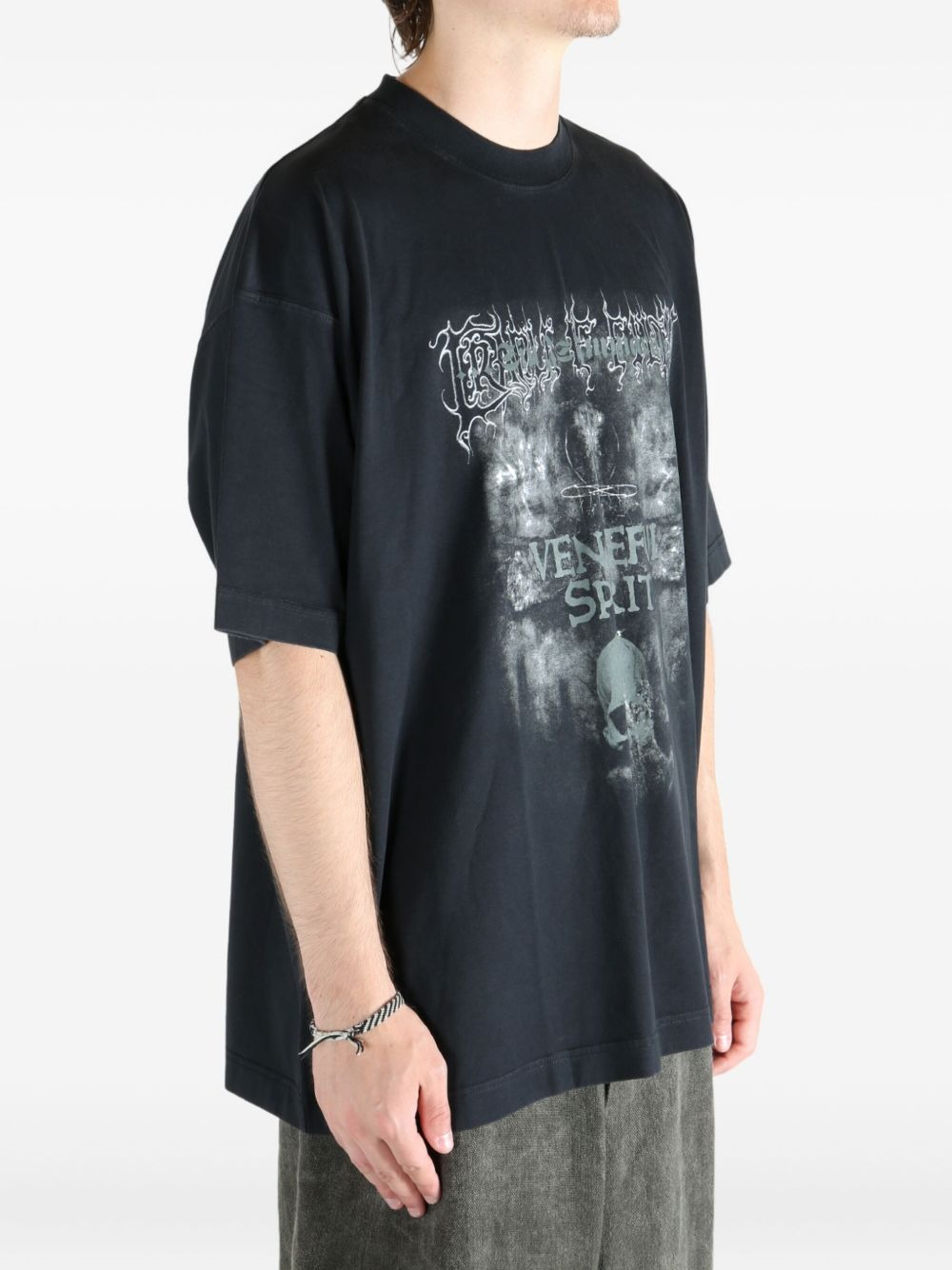 cotton T-shirt - 3