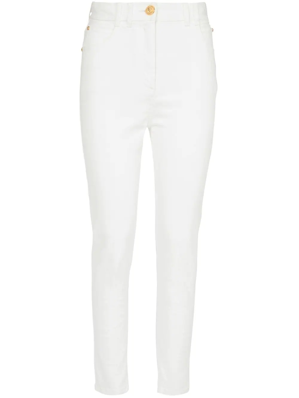 high-rise skinny jeans - 1