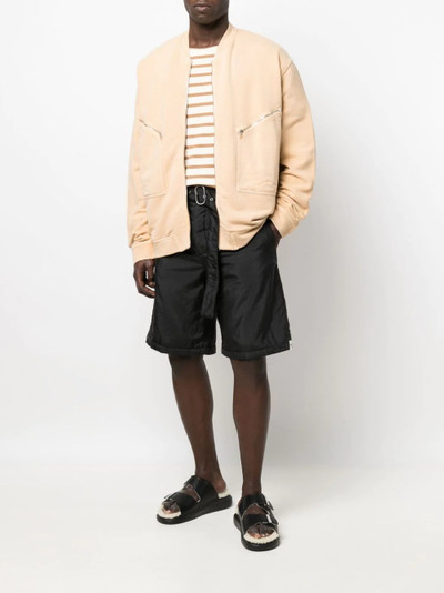 Jil Sander belted Bermuda shorts outlook