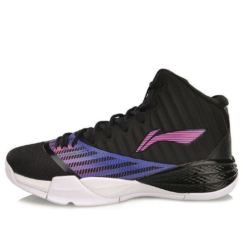 Li-Ning Storm 3 High 'Black Purple' ABPP003-3 - 1