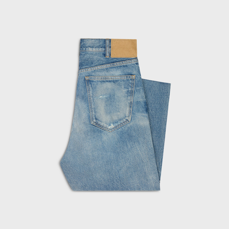 CELINE kurt jeans in morning light wash denim outlook