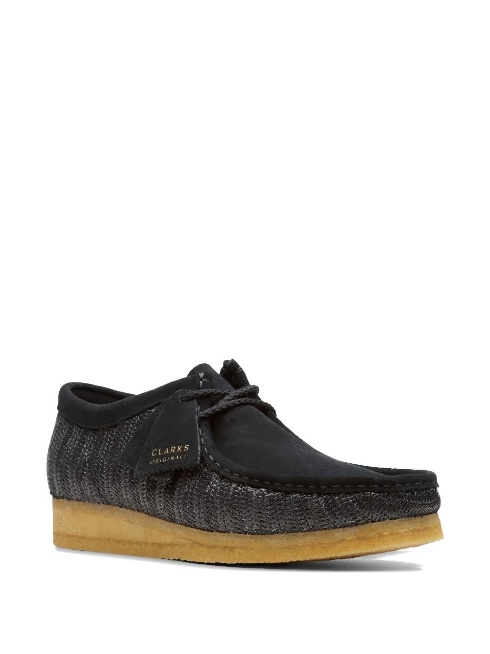 Wallabee raffia desert boots - 2