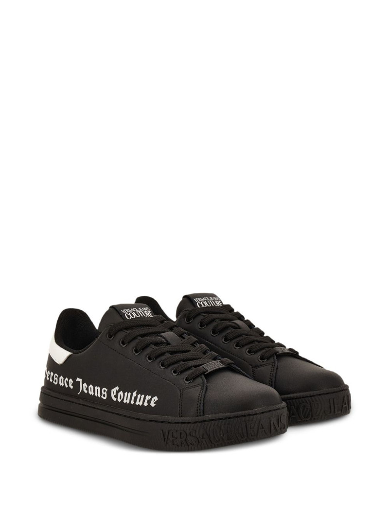 VERSACE JEANS COUTURE logo sneakers outlook