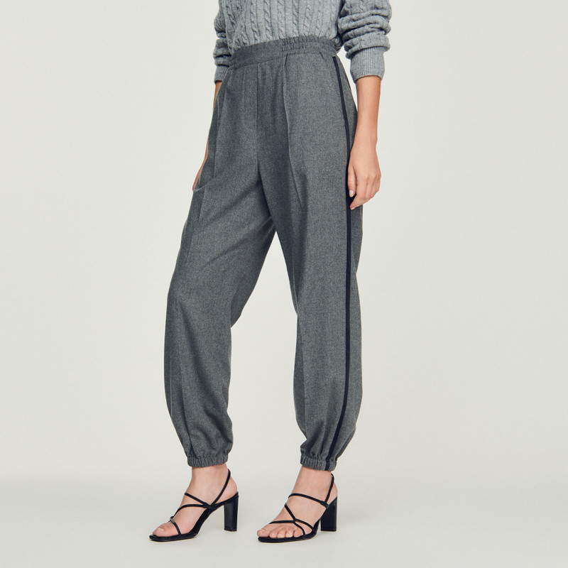 Sandro Elasticated trousers outlook