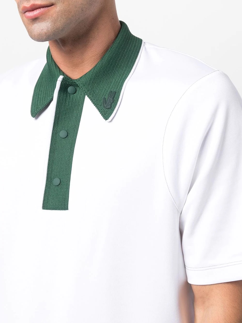 contrast-collar polo-shirt - 5