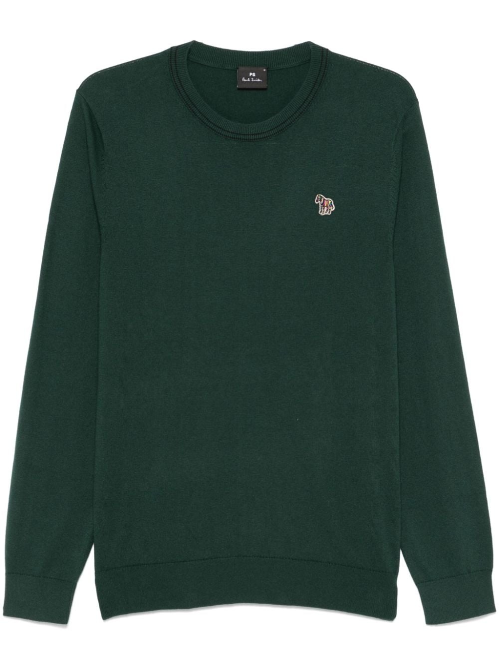 Zebra-patch sweater - 1