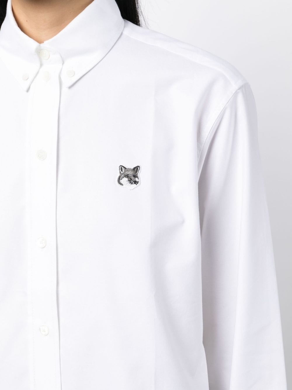 Chillax Fox-motif cotton shirt - 5