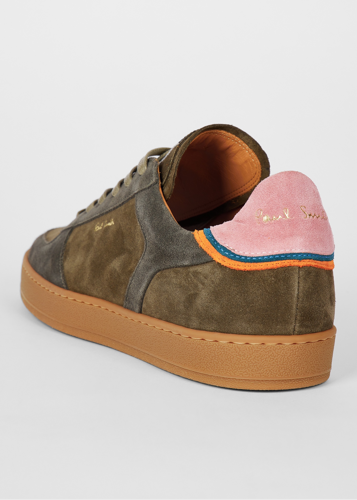Khaki Suede 'Destry' Trainers - 3