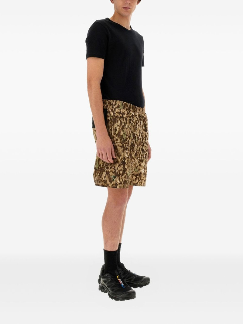 South2 West8 camouflage-print shorts outlook