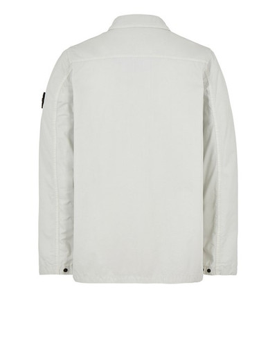 Stone Island 439WN BRUSHED COTTON CANVAS_GARMENT DYED 'OLD' EFFECT ICE outlook