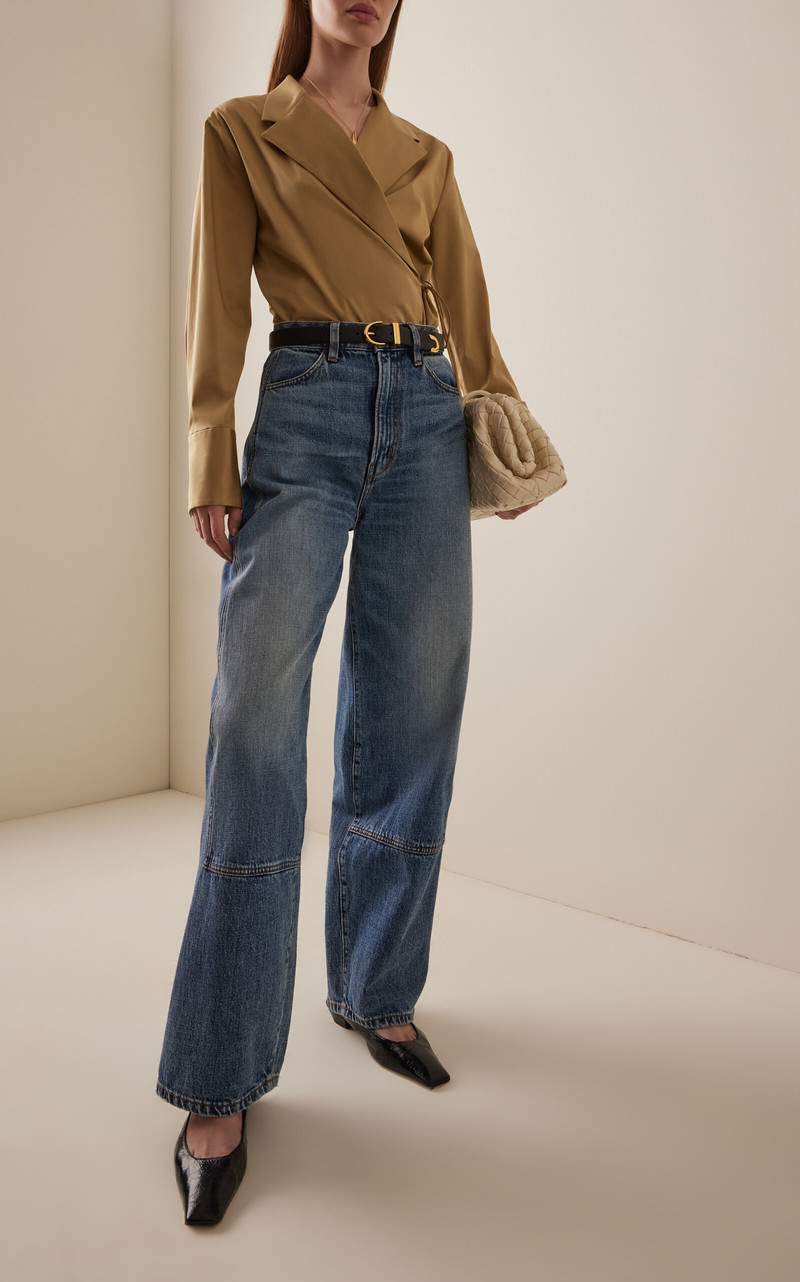 RÙADH Exclusive The Rhone Rigid High-Rise Curved Jeans blue outlook
