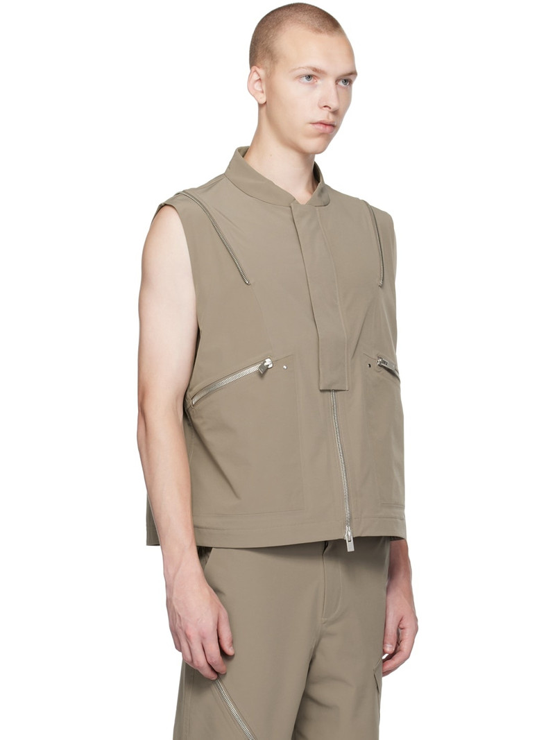 HELIOT EMIL™ Khaki Anophyte Technical Vest outlook