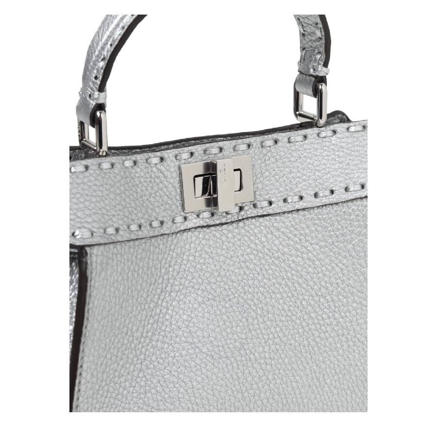 Fendi Peekaboo Leather Handbag - 4