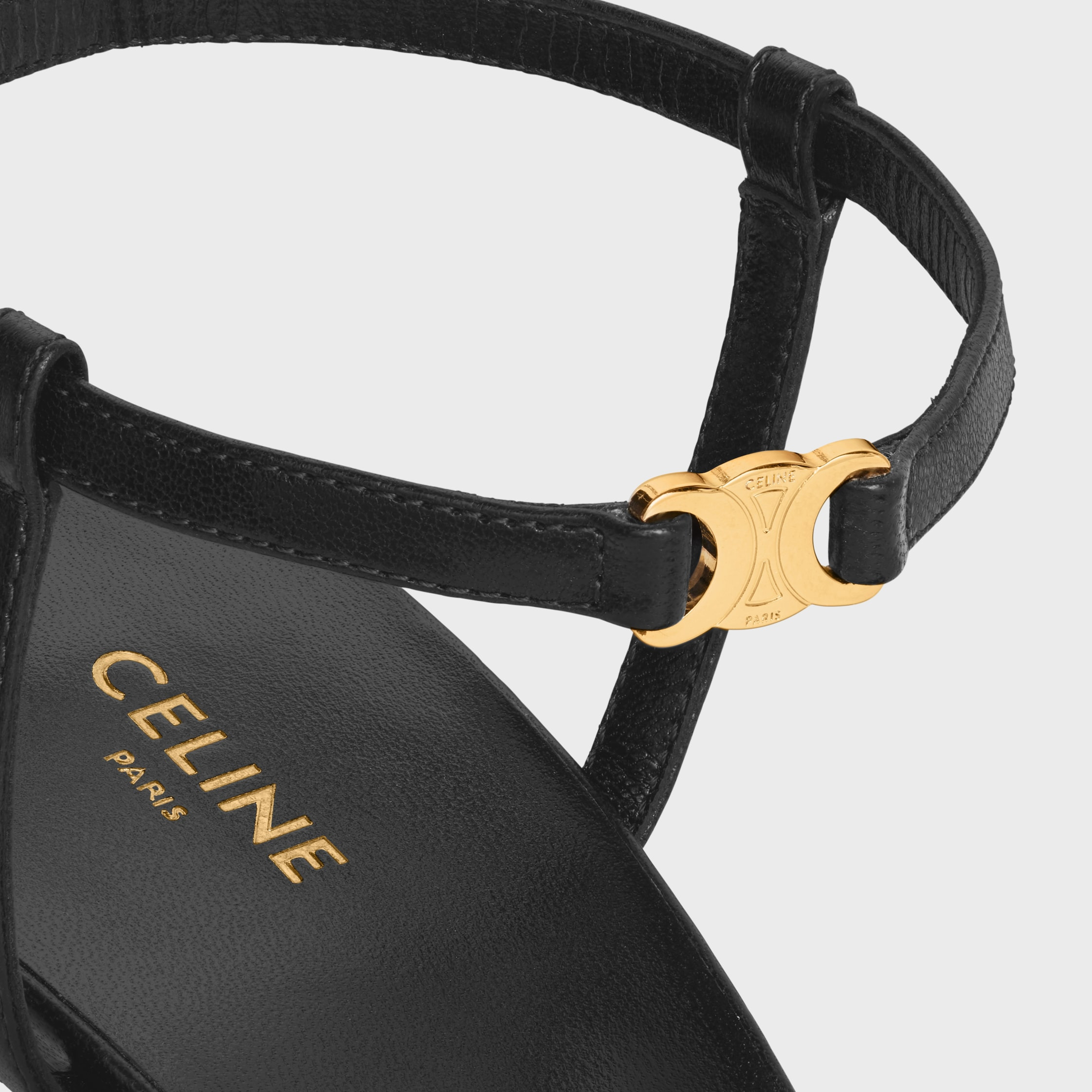 CELINE SOIR SANDAL in LAMBSKIN - 5