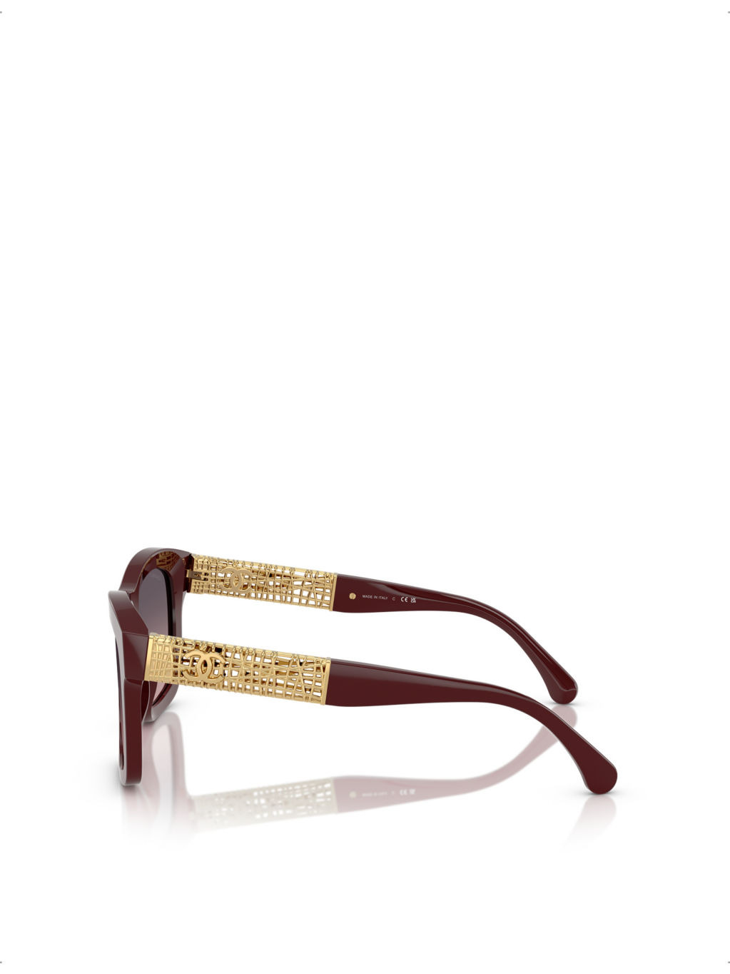 CH5533 Square-Frame Acetate Sunglasses - 3