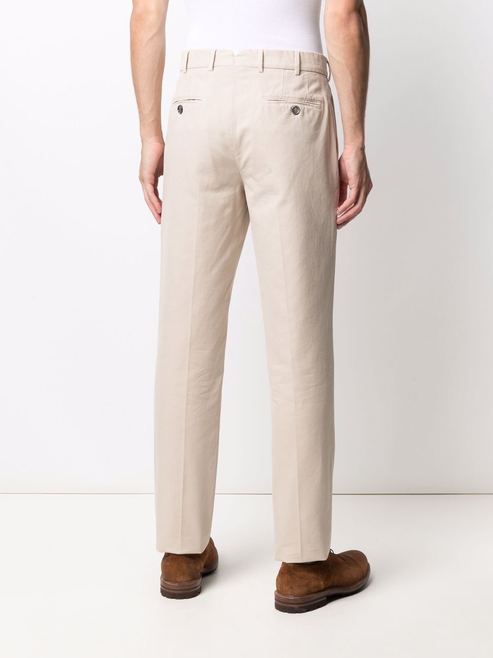 mid-rise slim chinos - 4