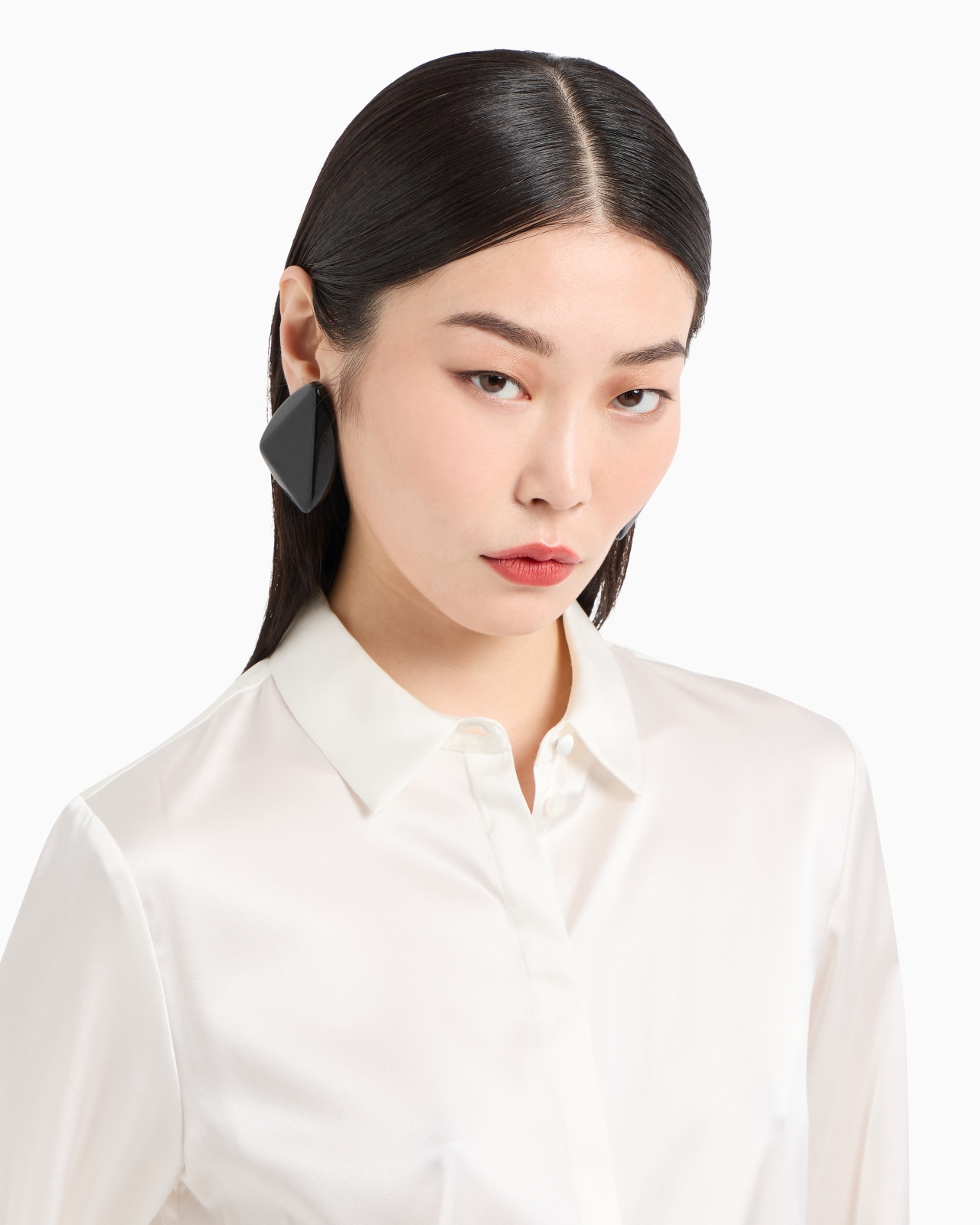 Silk satin shirt - 5