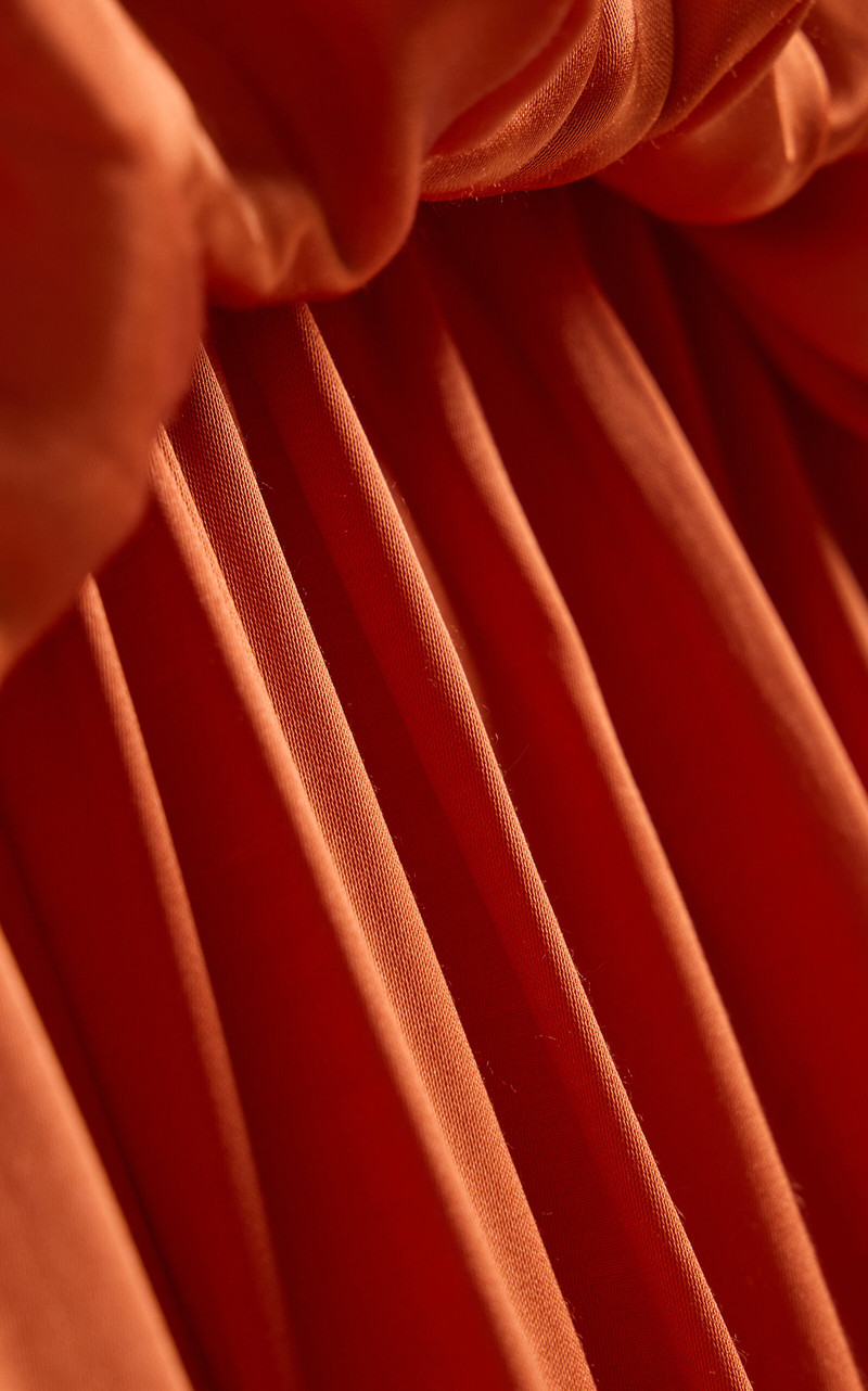 Dreamt Satin Maxi Halter Dress pink 5