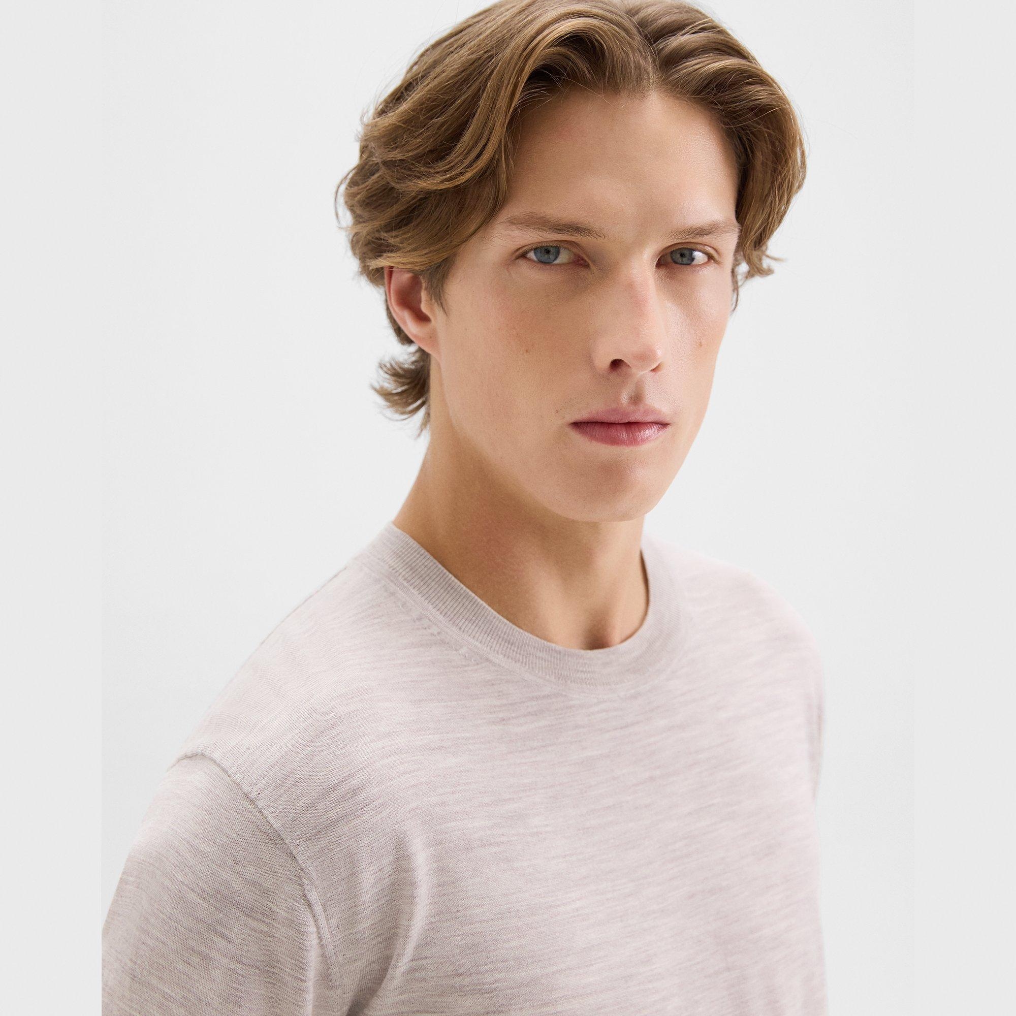 Relaxed Tee in Regal Wool - 5