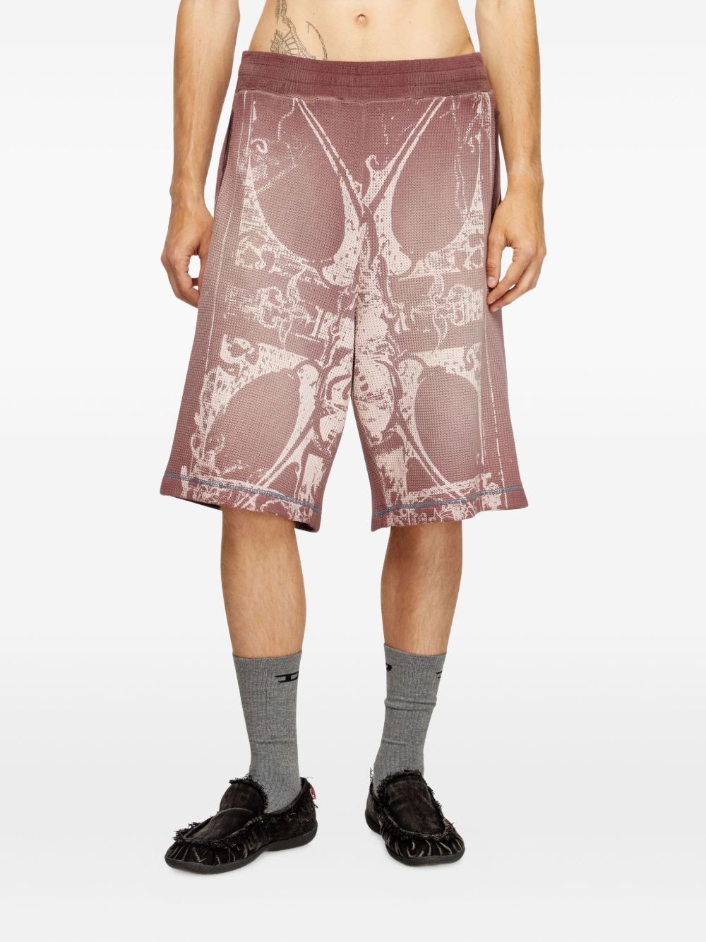 Warky printed shorts - 3