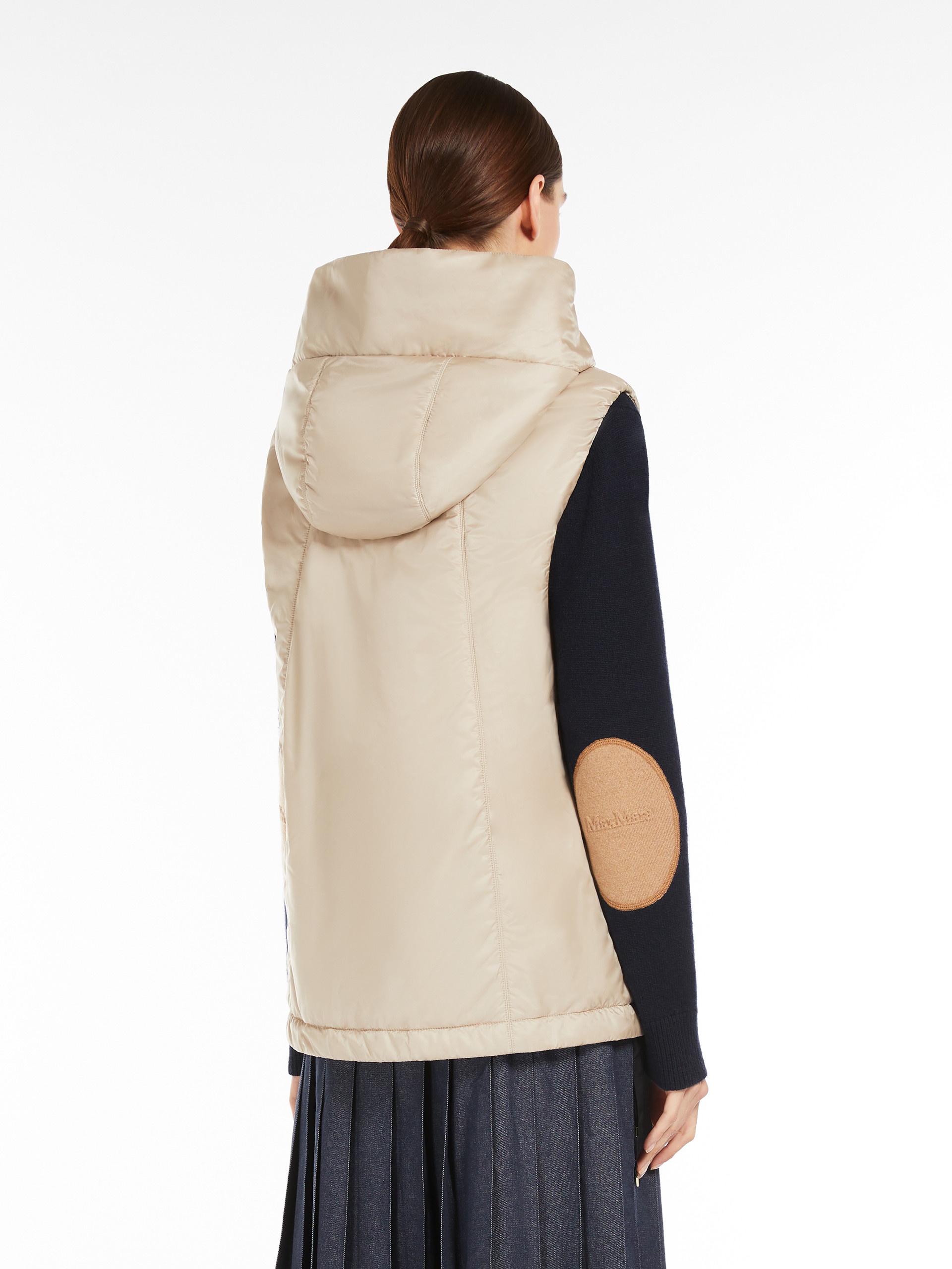 GREENGO Water-repellent technical canvas gilet - 4