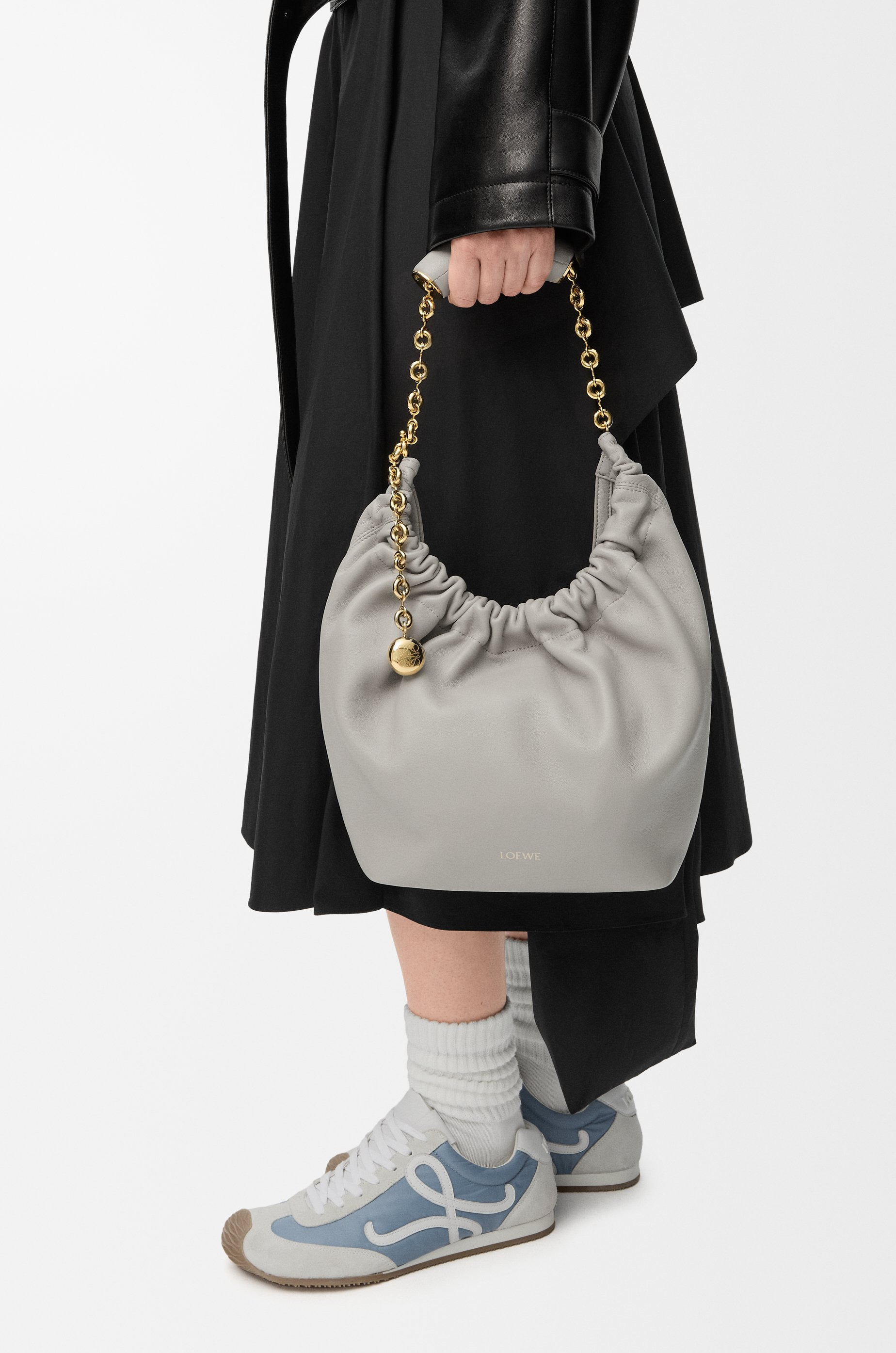 Small Squeeze bag in mellow nappa lambskin - 3
