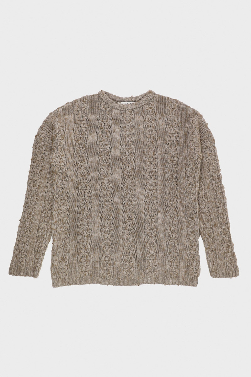 Popover Roundneck - Peafowl Funky Chain Knit - 1