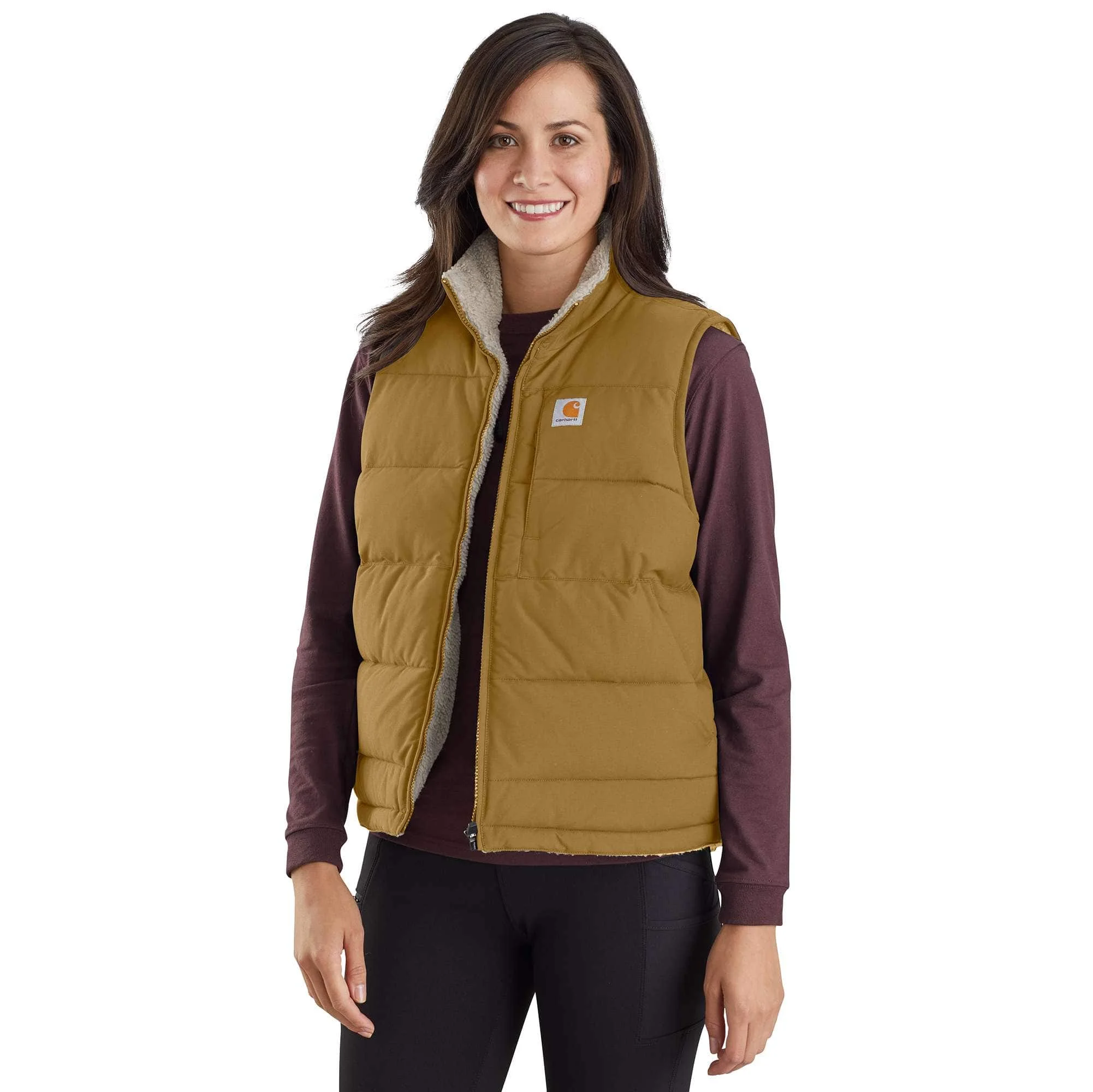 Women's Montana Puffer Vest - Insulated - Reversible - 1